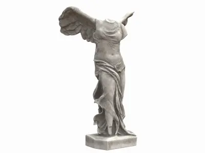 Winged Victory of Samothrace 3D model purchase