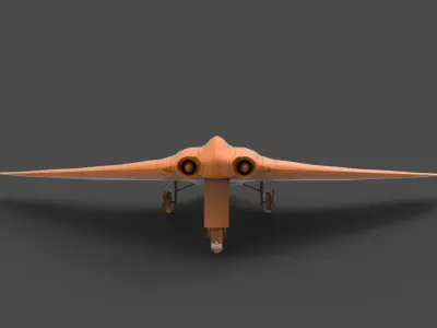Horten Ho 229 3D print model