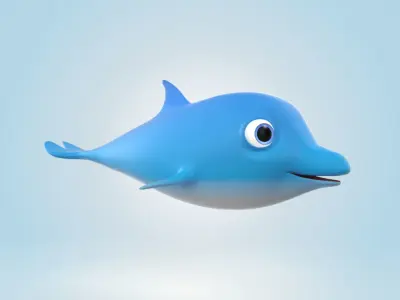 Dolphin 3D model