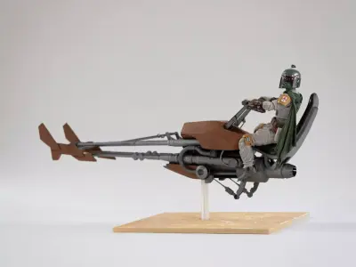 Swoop Bike as seen in The Book of Boba Fett 3D print model