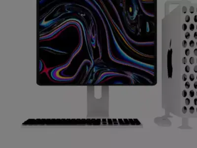 MAC STUDIO AND MAC PRO Low-poly 3D model