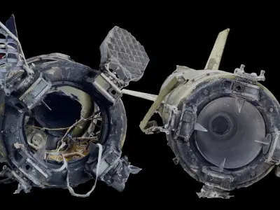 USCANS Ukraine Military props set 1 Low-poly 3D model