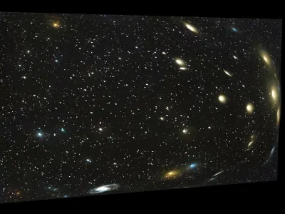 Fornax Cluster 3D model buy