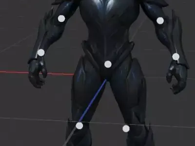 Knobot Free 3D model