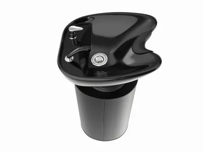 Hairdresser Sink Washing Station 3D model