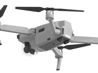 DJI Mavic PRO drone 3D model