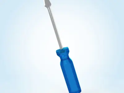 Screwdriver 3D model 13
