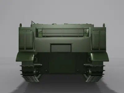 Tank 002 Howitzer Motor Carriage m7 3D model