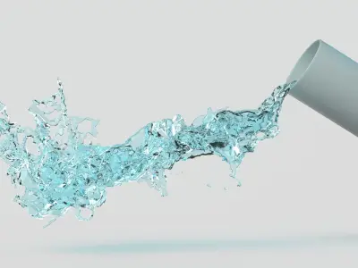 Water 3D model