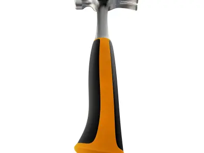 Claw Hammer 3D model 3