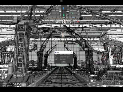 technology factory 3D model purchase