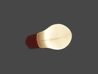 Light Bulb Free low-poly 3D model