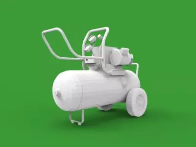 compressor 3D print model