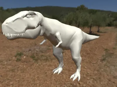 Dinosaur T-REX Free 3D model purchase