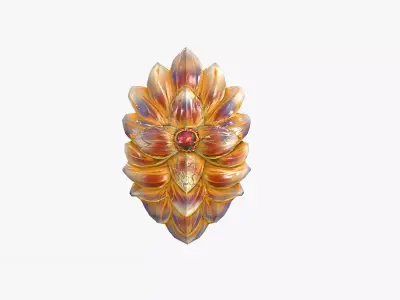 Shield 03 Low-poly 3D model