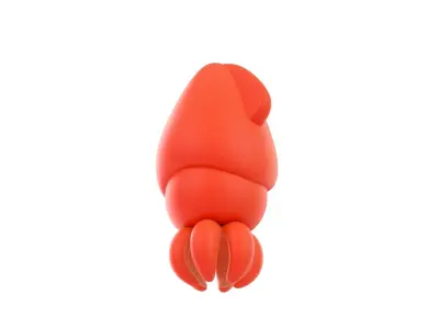 Character069 Squid 3D model