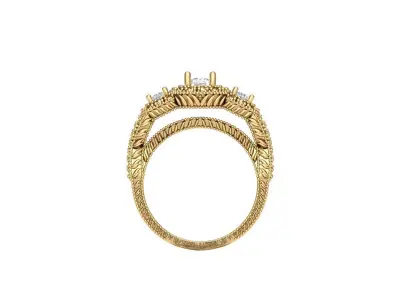 Wedding Ring  3D print model 470