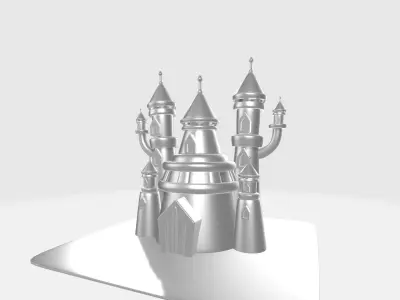 castle  3D model get