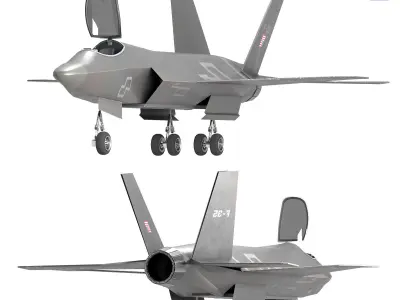  F-35 jet 3D model
