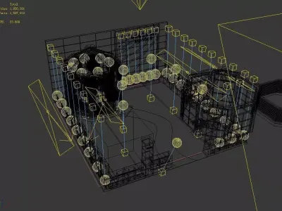 Exhibition - Area -10X9-3DMAX2012-049 3D model