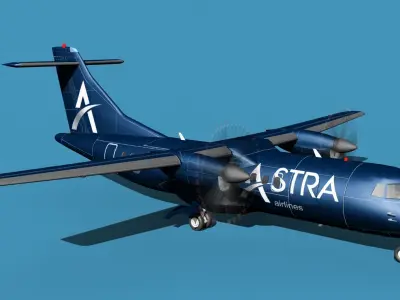 ATR-42-320 Astra 3D model
