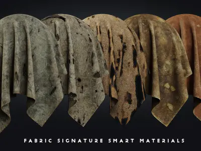 Fabric Signature Smart Materials Substance 3d painter  Texture