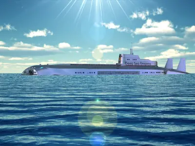 submarine deep-sea-empress 3D model