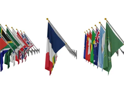  Wall Flag G20 