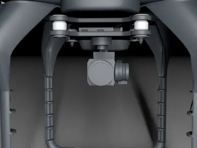 Drone with Camera 3D model buy