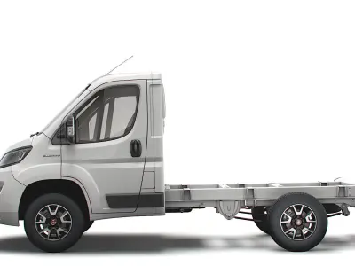 Fiat Ducato Chassis Truck Single Cab 3000WB 2022 3D model