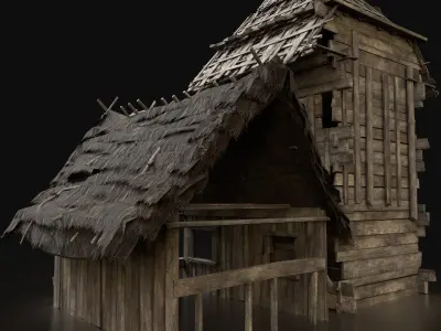 Free for awesome people Free low-poly 3D model