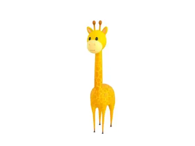Character003 Giraffe 3D model