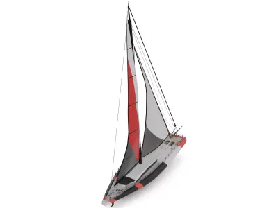 Sailing Yacht 3D model
