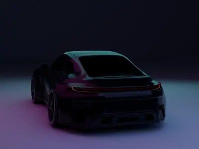 Porsche 911 3D model purchase