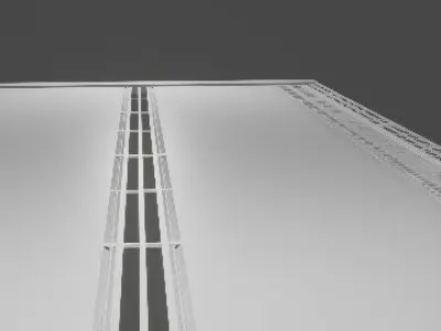 Sci fine walk way 3D model