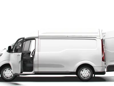 Chevrolet Express Max L2H2 HQ Interior 2025 3D model