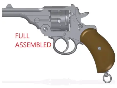 Webley Mk I 3D model