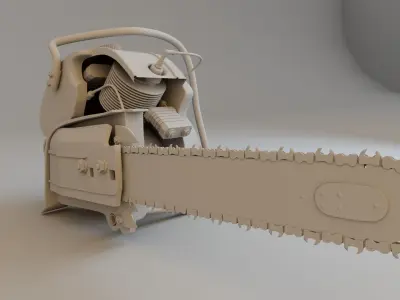 Chainsaw 3D Model 3D model