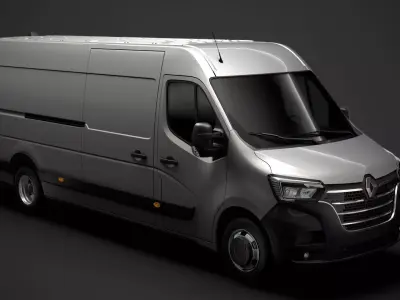 Renault Master L4H2 Van 2020 3D model