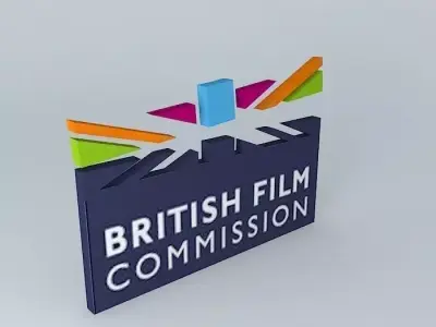 British Film Commission Logo 3D model