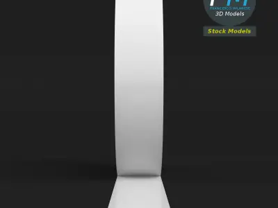 Duct tape mockup 1 3D model