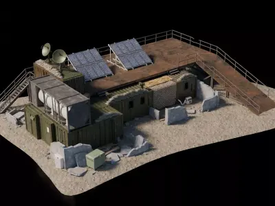 Warzone - Command Center 3D model