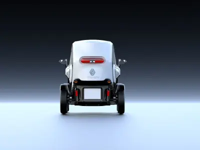 Renault Twizy Ze Free 3D model