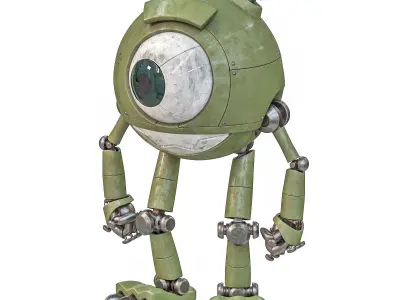 Robot Siklop 3D model