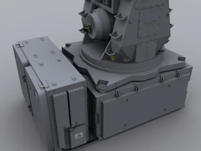 Phalanx CIWS 3D model get