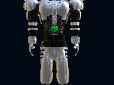 Kamen rider  Low-poly 3D model