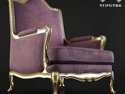 Classic Armchair - Moses 3D model