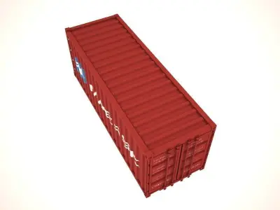 ship container 3D model by 512pixel