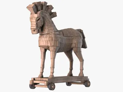 Trojan Horse 3D model get