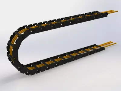 Energy chain and draw 3D model